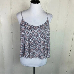 Cape Juby XL Boho hippie multicolor tank‎